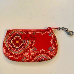 Vera Bradley wallet keychain! In great condition! 🧡